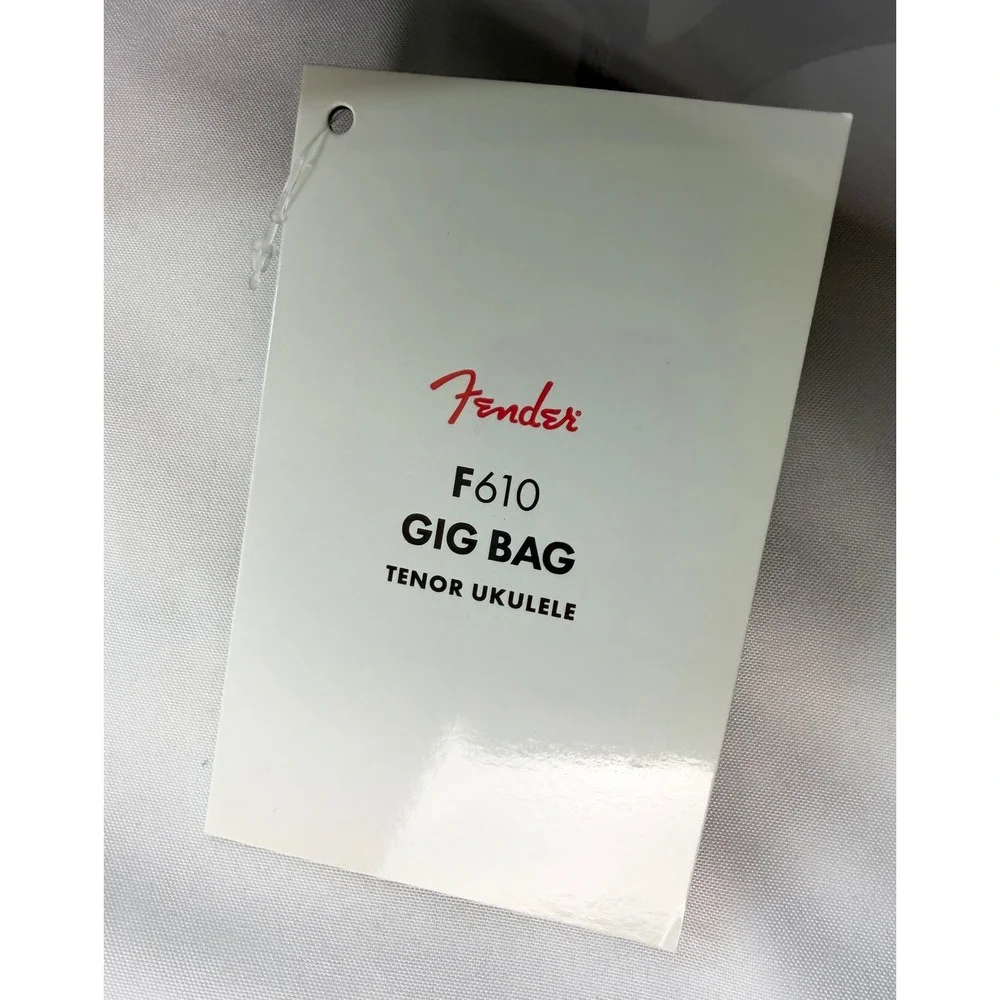 Fender F610 Tenor Ukulele Gig Bag Black Padded Case 0991442406 NEW